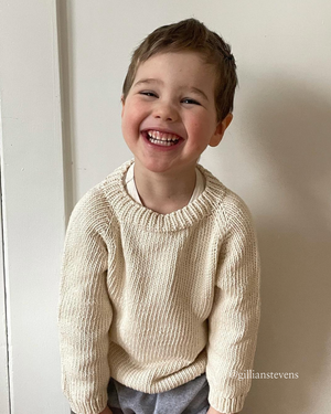 hand knit pullover