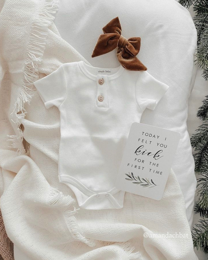 MILK Short-Sleeve Onesie