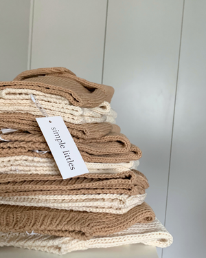 hand knit pullover