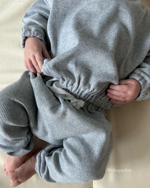 GREY Simple Jogger Set