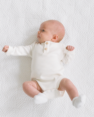MILK Long-Sleeve Onesie