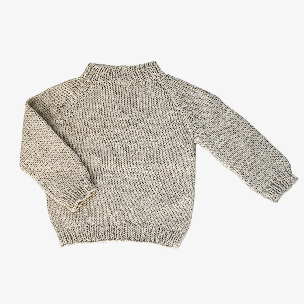 hand knit pullover