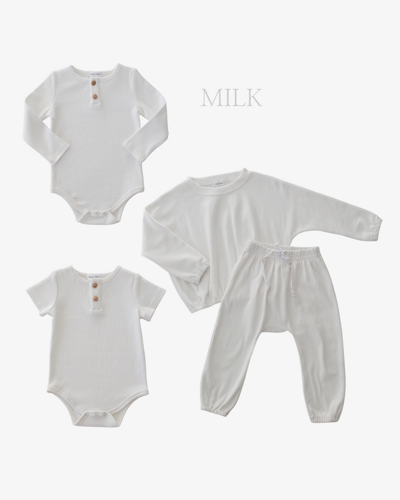 Milk Set + Onesies Bundle