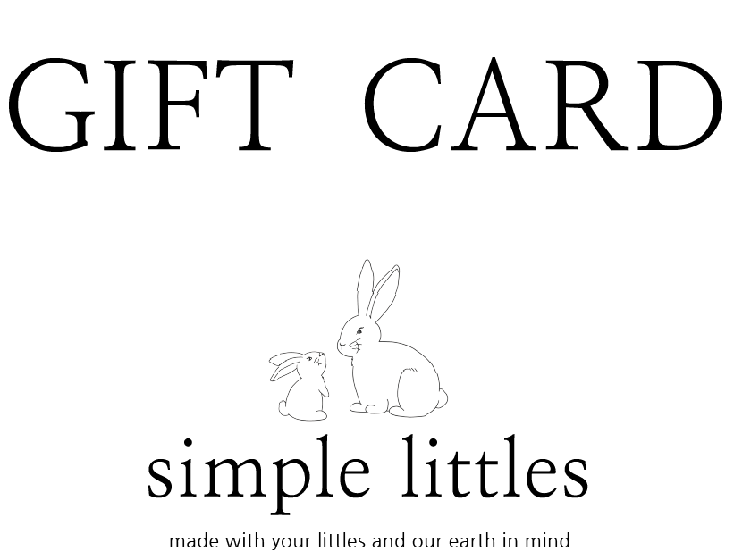 
            
                Load image into Gallery viewer, simple littles gift card
            
        