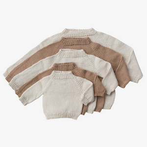 hand knit pullover