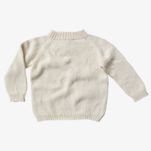 hand knit pullover