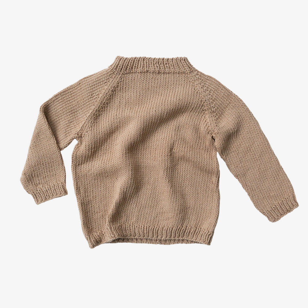 hand knit pullover